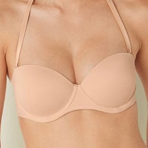 BNWOT PINK VICTORIA’S SECRET WEAR EVERYWHERE MULTI-WAY PUSH-UP BRA SIZE 32D